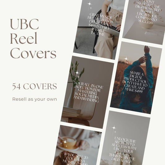 UBC Reel Covers - Hello Money Magic