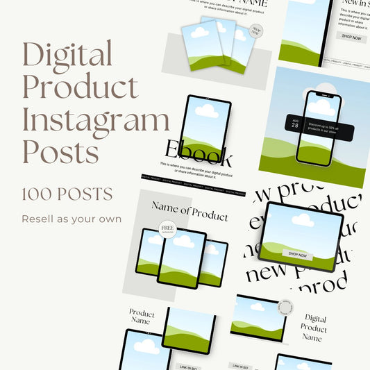 Digital Product Instagram Posts - Hello Money Magic
