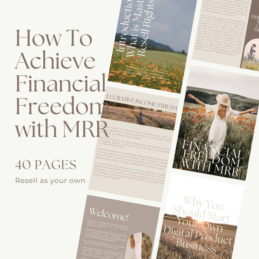 How To Achieve Financial Freedom with MRR - Hello Money Magic