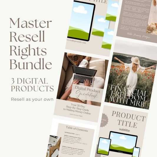 Master Resell Rights Bundle - Hello Money Magic