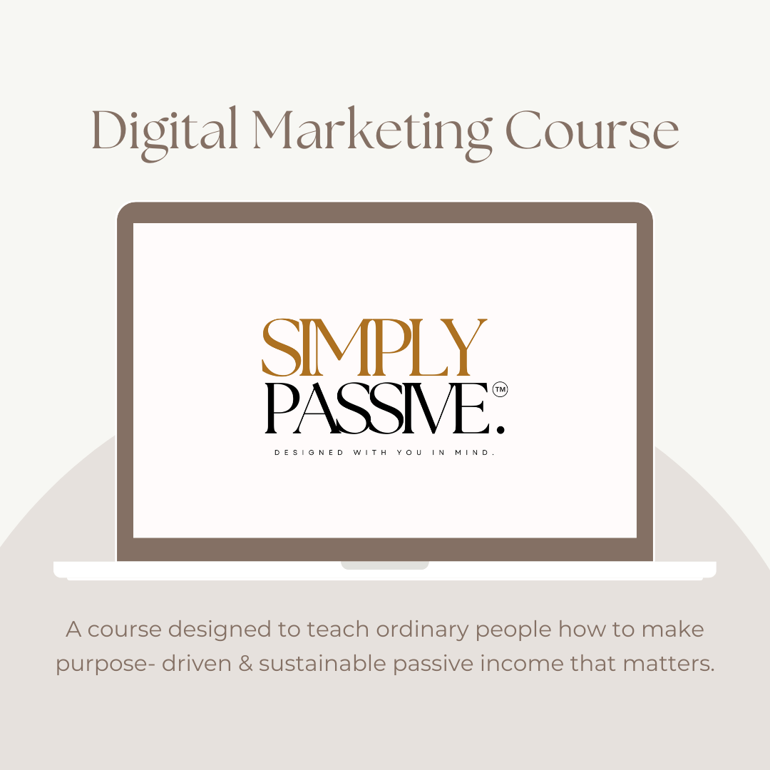 Simply Passive Digital Course - Hello Money Magic